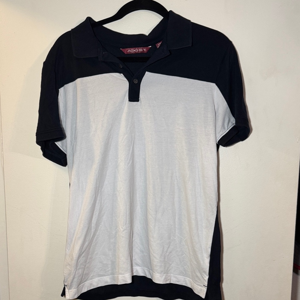 Men's Two-Tone Polo Shirt